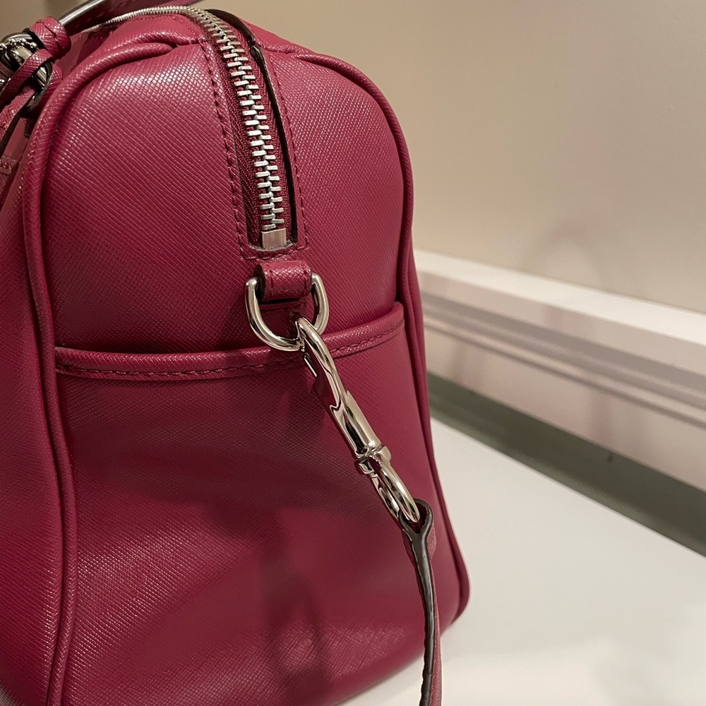 Coach Satchel Crossgrain Handbag With Crossbody S… - image 3